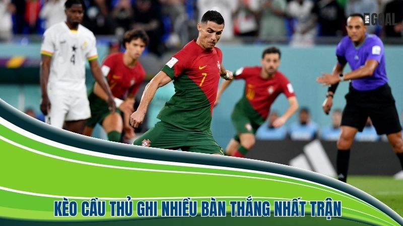 Kèo cầu thủ ghi nhiều bàn thắng nhất trận được hiểu ra sao?