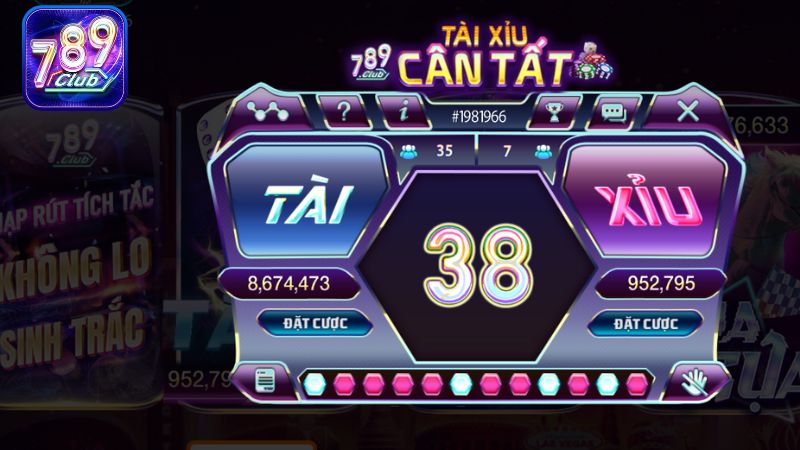 tài xỉu tại 789Club